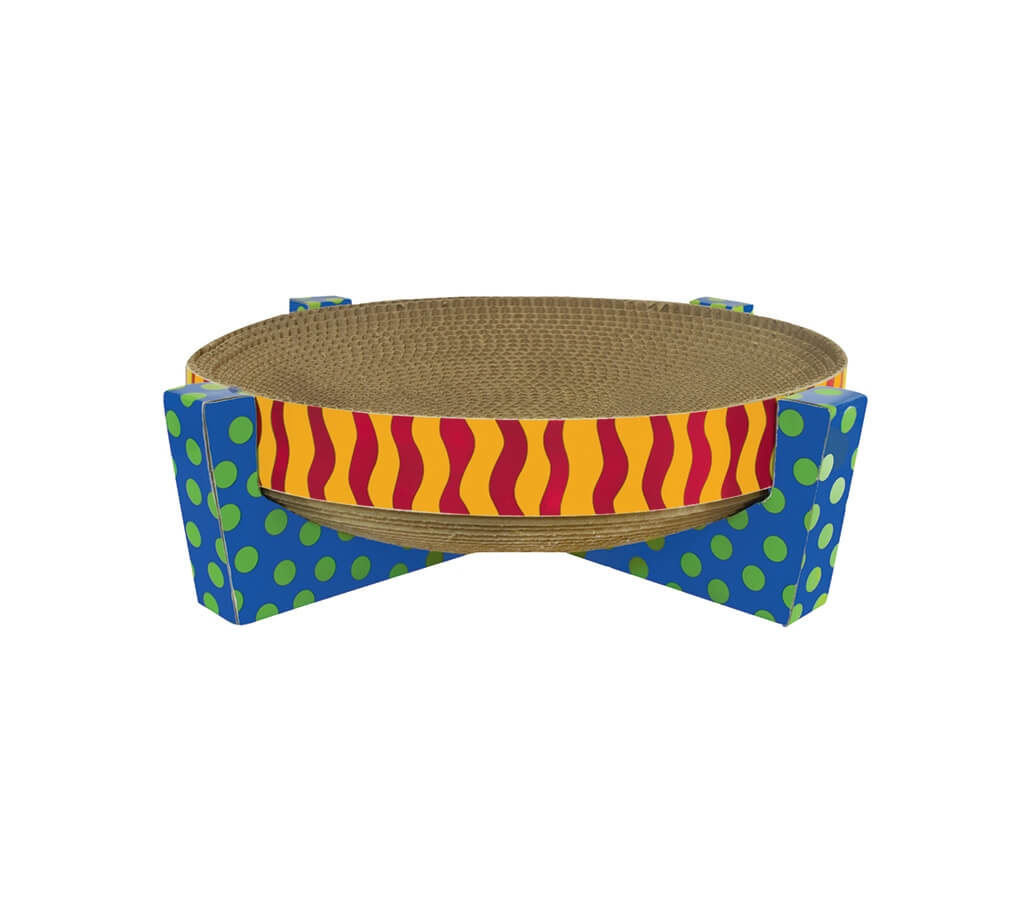 

Когтеточка для котов Petstages Scratch Snuggle & Rest Tan 34 х 34 х 10 см Petstages BGL-EZ-1254