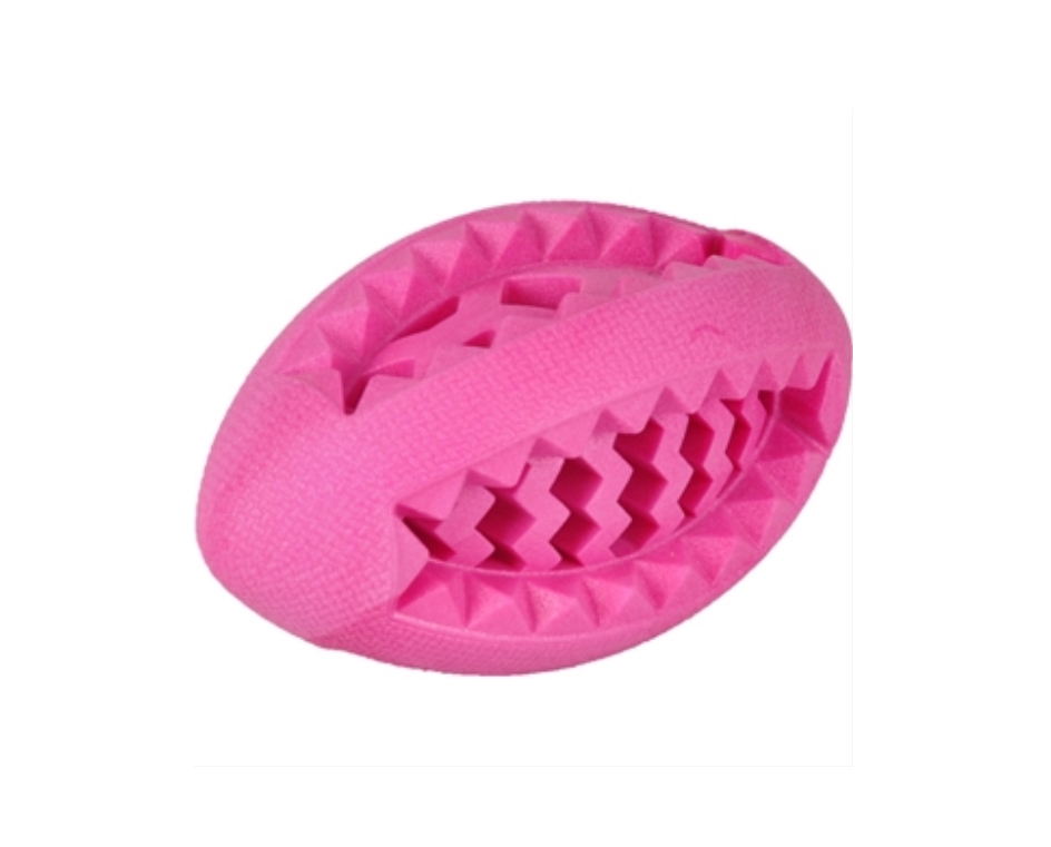 

Регби мяч игрушка для собак с ароматом малины Foam Dina Rugby 13 x 6 x 6 см Flamingo BGL-KF-783