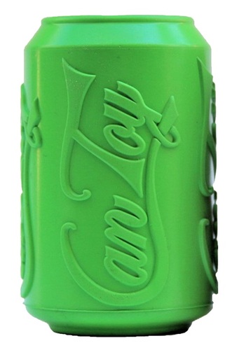 

Прочная игрушка для собак зеленая DURABLE RUBBER CHEW TOY & TREAT DISPENSER - LEMON LIME M 8.4 см Ø 4.8 см SodaPup BGL-SD-13