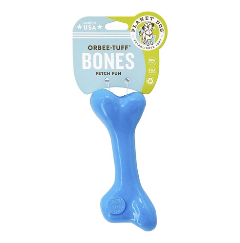 

Игрушка для собак кость жевательная Planet Dog Orbee-Tuff Tug Bone Blue 16.5 см Planet Dog BGL-PT-202
