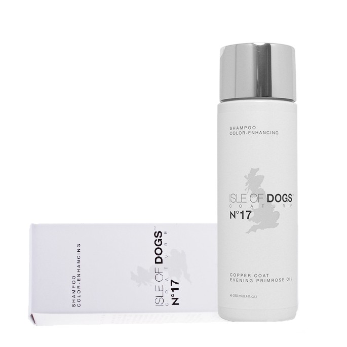 

Шампунь для коричневой шерсти с маслом вечерней примулы "No.17 Copper Coat Evening Primrose Oil Shampoo" серии COATURE COLLECTION 250 мл Isle Of Dogs BGL-IS-56