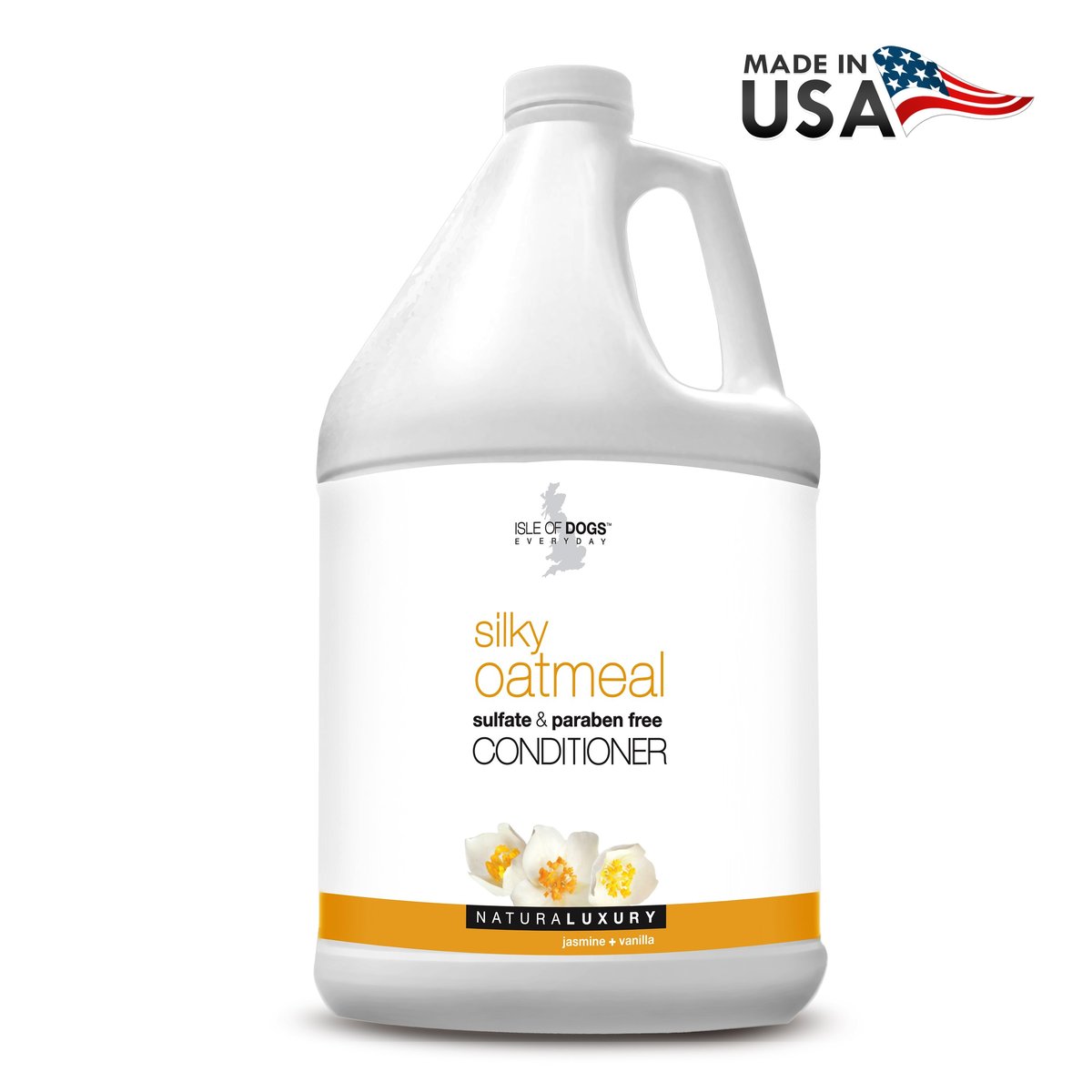 

Кондиционер для блеска на основе овса Silky Oatmeal Conditioner серии EVERYDAY NATURALUXURY 3,78 л Isle Of Dogs BGL-IS-27