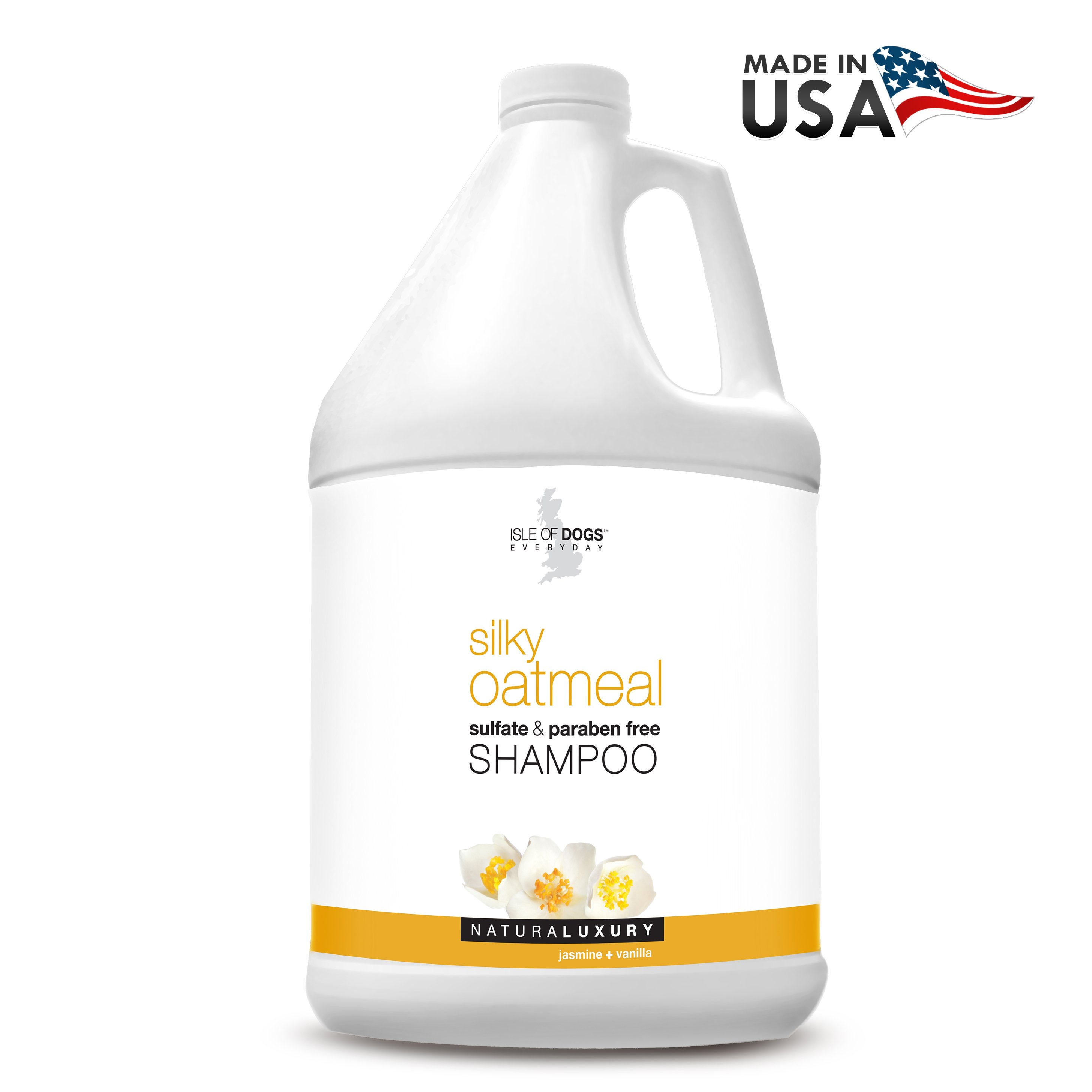 

Шампунь шелковистый с экстрактом овса серии EVERYDAY NATURALUXURY Silky Oatmeal Shampoo 3,78 л Isle Of Dogs BGL-IS-21
