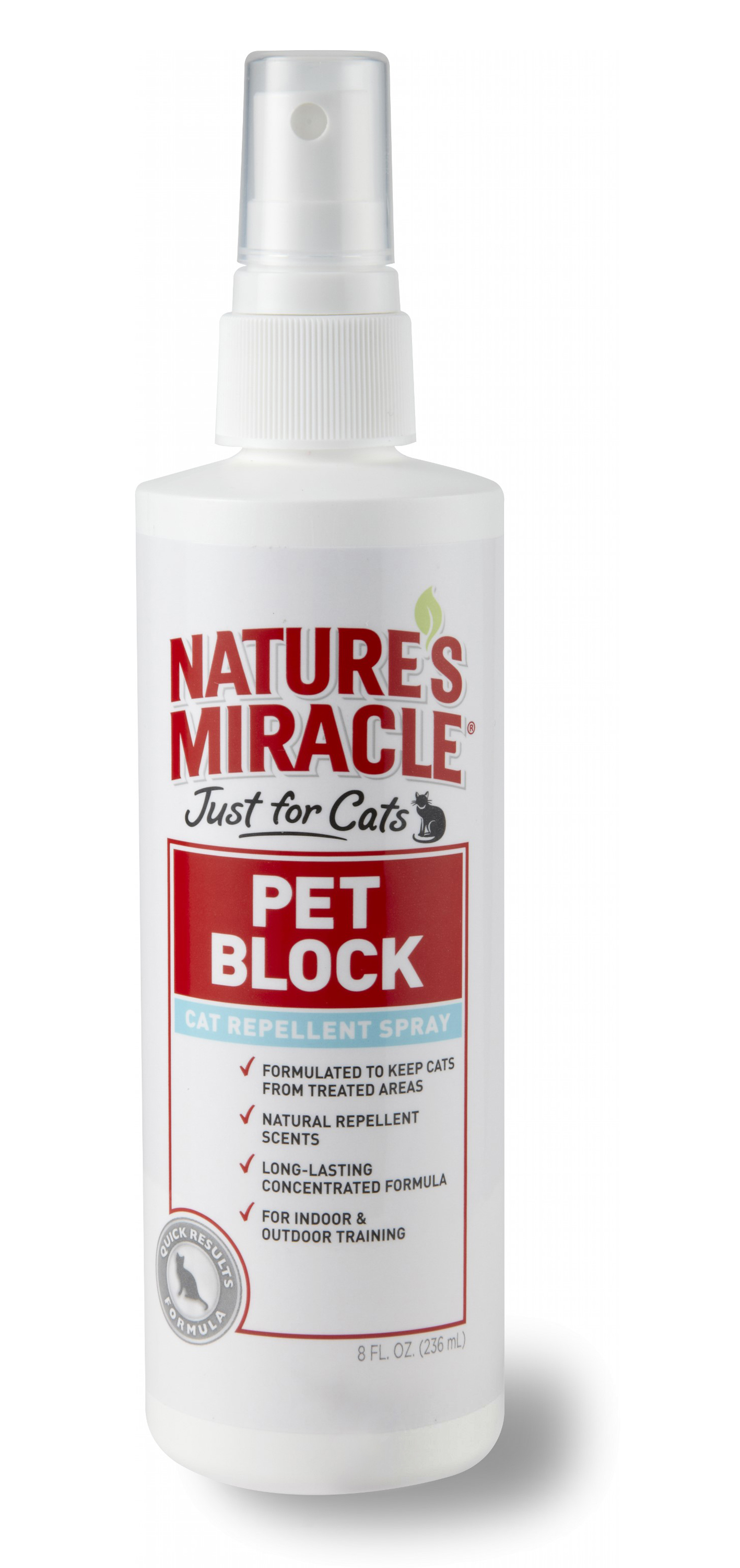 

Спрей отпугивающий для кошек Pet Block Cat Repellent Spray Спрей 236 мл Natures Miracle BGL-NM-04