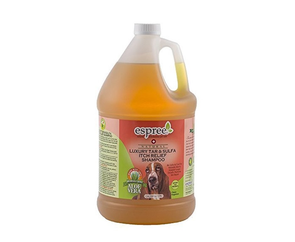 

Шампунь для собак с серой от перхоти "Luxury Tar & Sulfa Itch Relief Shampoo" 3,79 л Espree BGL-ES-117