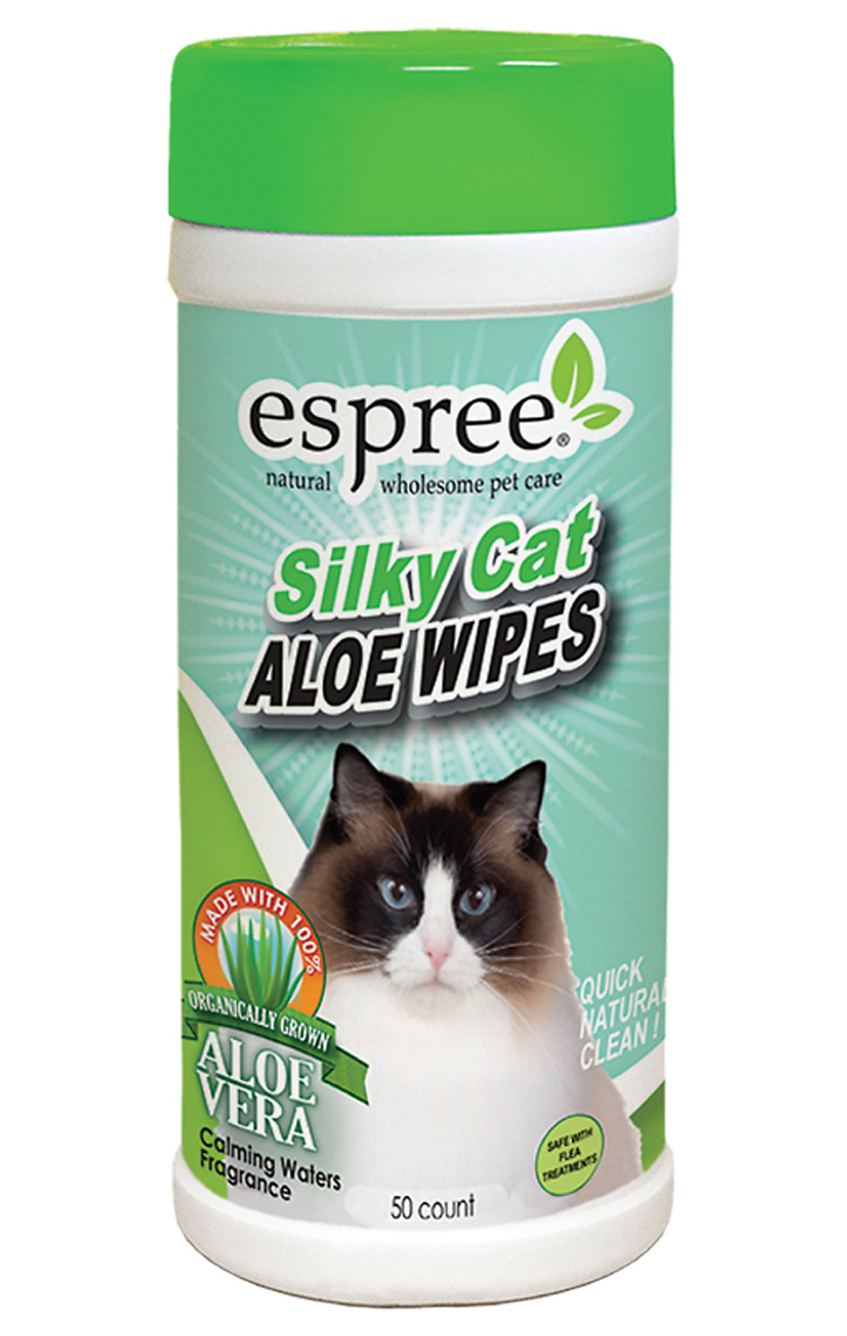 

Салфетки "Espree Silky Cat Aloe Wipes" 50 шт Espree BGL-EZ-708