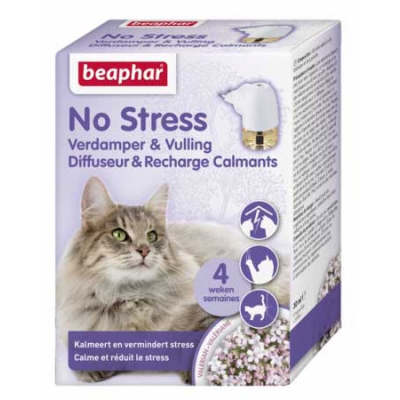 

Успокаивающий набор для котов (дифузор+флакон 30 мл) No Stress Beaphar BGL-BF-218