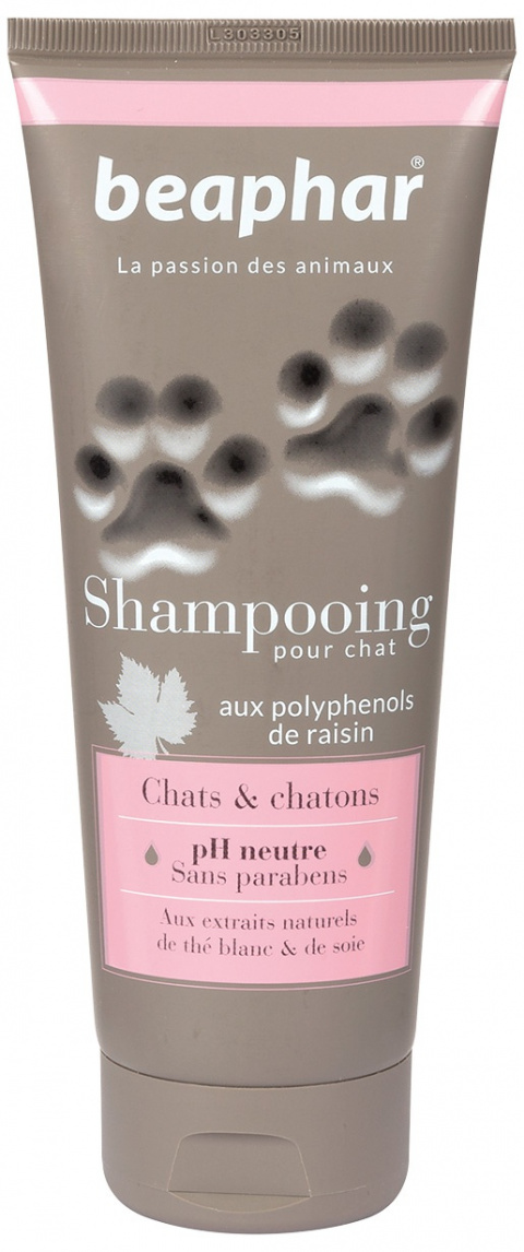 

Шампунь для кошек и котят Shampooing Chats & chatons 200 мл Beaphar BGL-BF-204