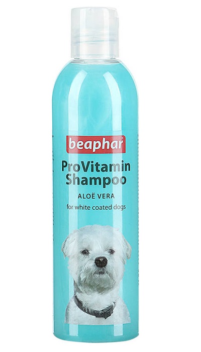 

Шампунь провитаминный для собак белого и светлого окрасов Pro Vitamin shampoo White Blue, 250 мл, Beaphar BGL-BF-105