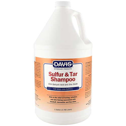 

Шампунь с серой и дегтем для собак Davis Sulfur & Tar Shampoo 3,8 л Davis BGL-DV-46