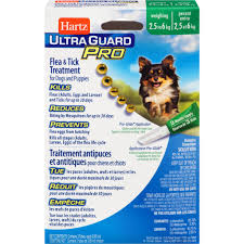 

Капли от блох, блошиных яиц, клещей и комаров для собак от 2,5 до 6 кг Ultra Guard Pro Flea&Tick Drops for Dogs and Puppies (5 в 1) 1 пипетка Hartz BGL-HTZ-90