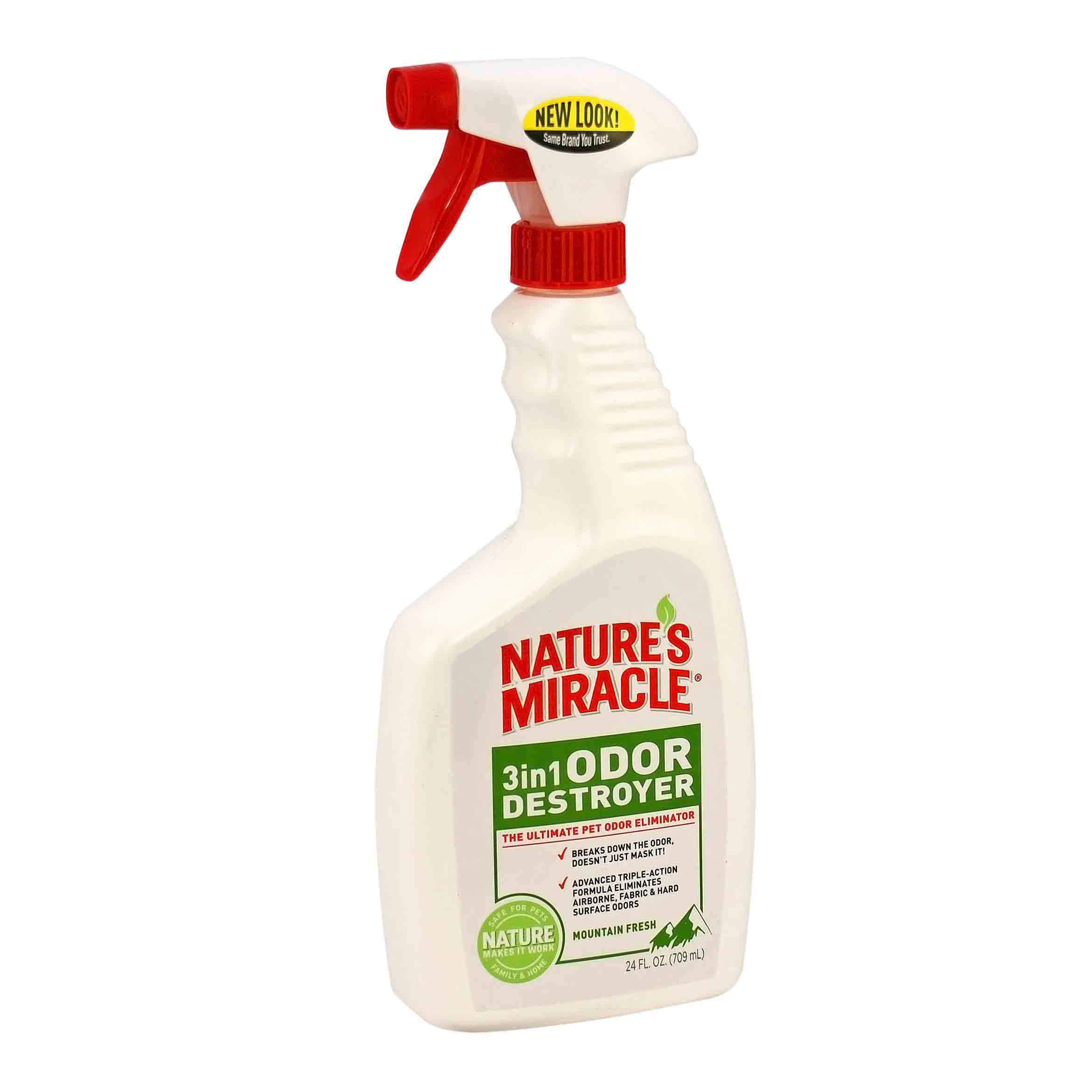 

Средство для удаления запахов с ароматом горной свежести 3in1 Odor Destroyer Natures Miracle BGL-NM-214