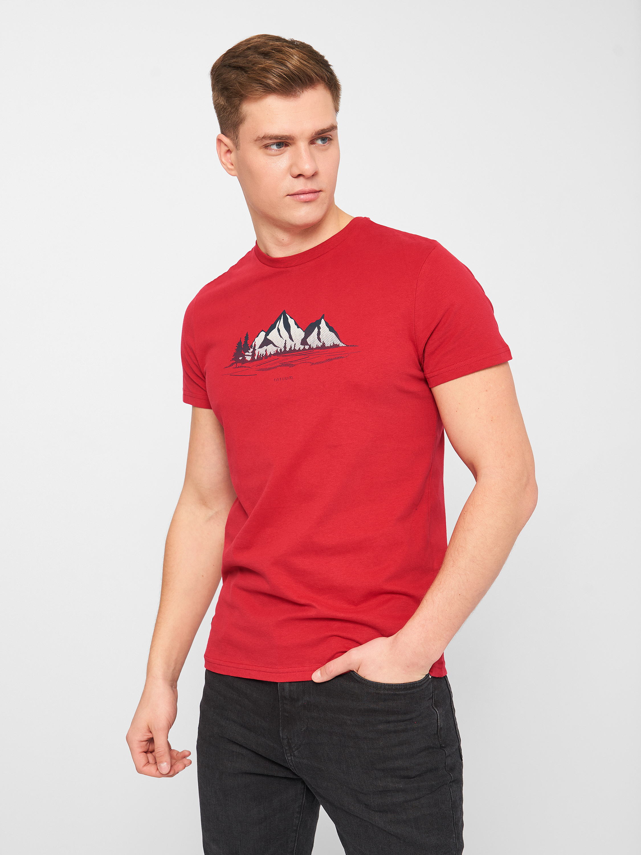 

Футболка Tatuum Mikin 13 T2119.657B-442 XXL Темно-красная