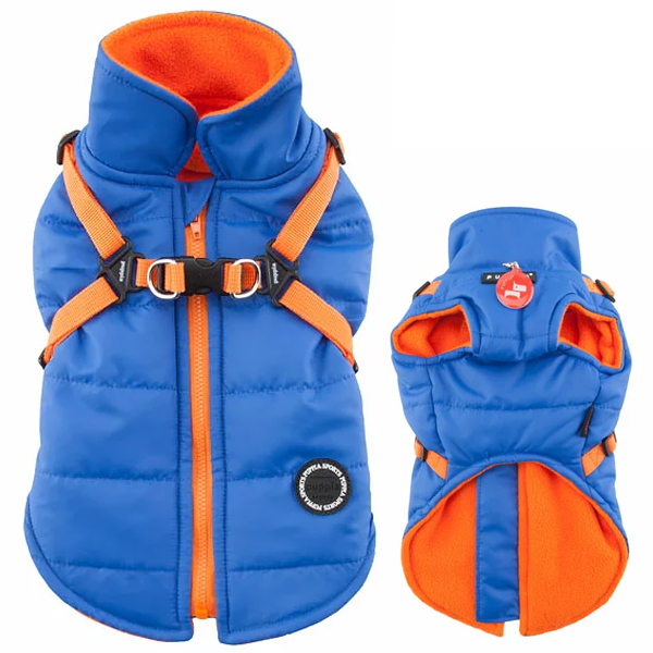 

Жилет для собак, со шлейкой Mountaineer XL королевский синий Puppia BGL-PP-17