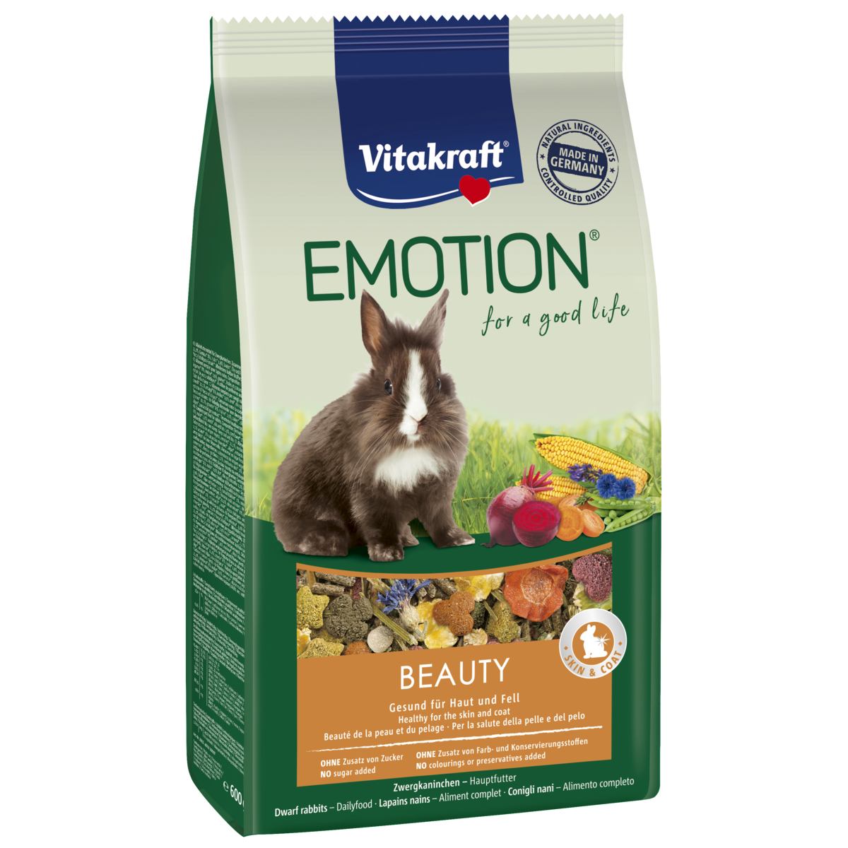 

Корм для кроликов Vitakraft Emotion Beauty Selection 600 г BGL-VK-84