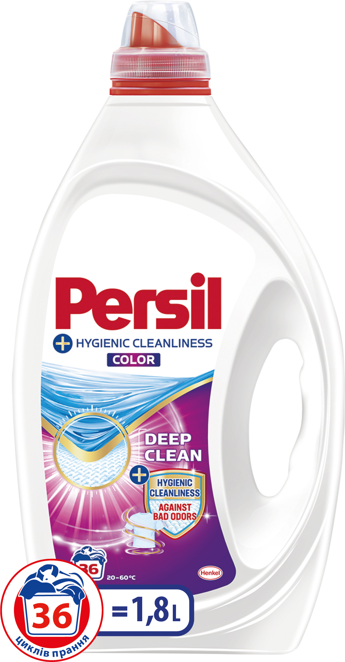 Акція на Гель для стирки Persil Color Нейтрализация запаха 1.8 л (9000101384086) від Rozetka UA
