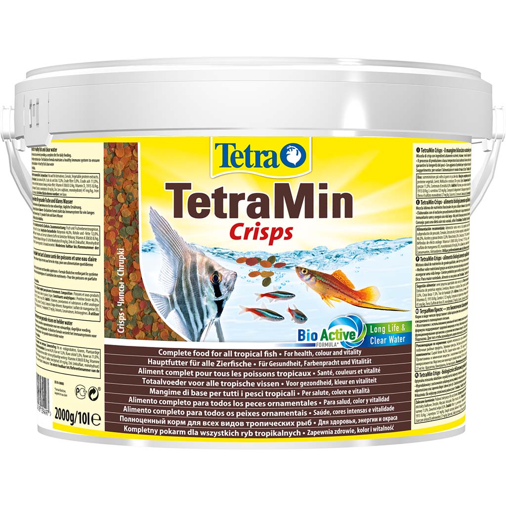 

Сухой корм для аквариумных рыб в чипсах MIN Crisps Tetra 10 л Tetra BGL-TET-631