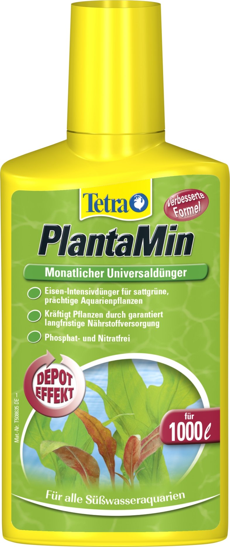 

Удобрение для аквариумных растений с железом PLANTAMIN Tetra 500 мл на 2000 л Tetra BGL-TET-410