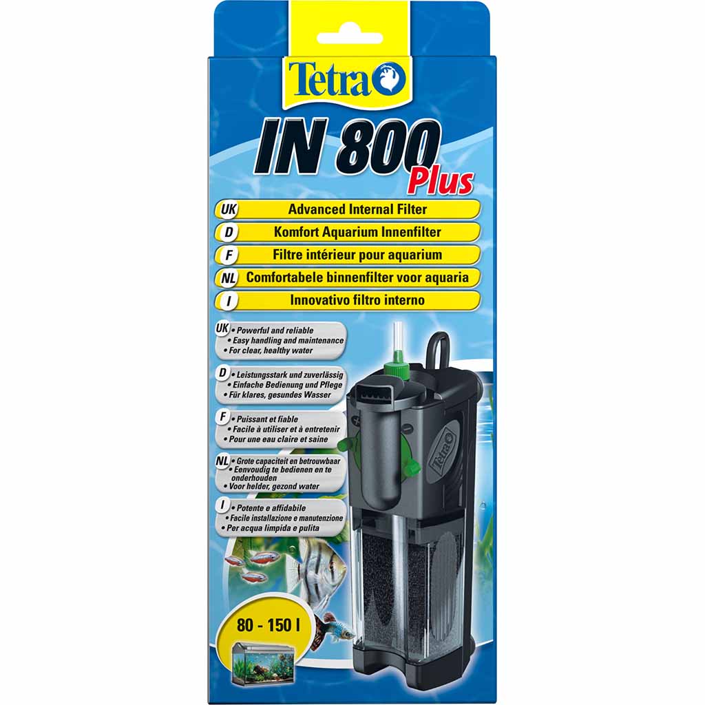 

Внутренний фильтр для аквариума IN 800 Plus - 150 л Tetra BGL-TET-534