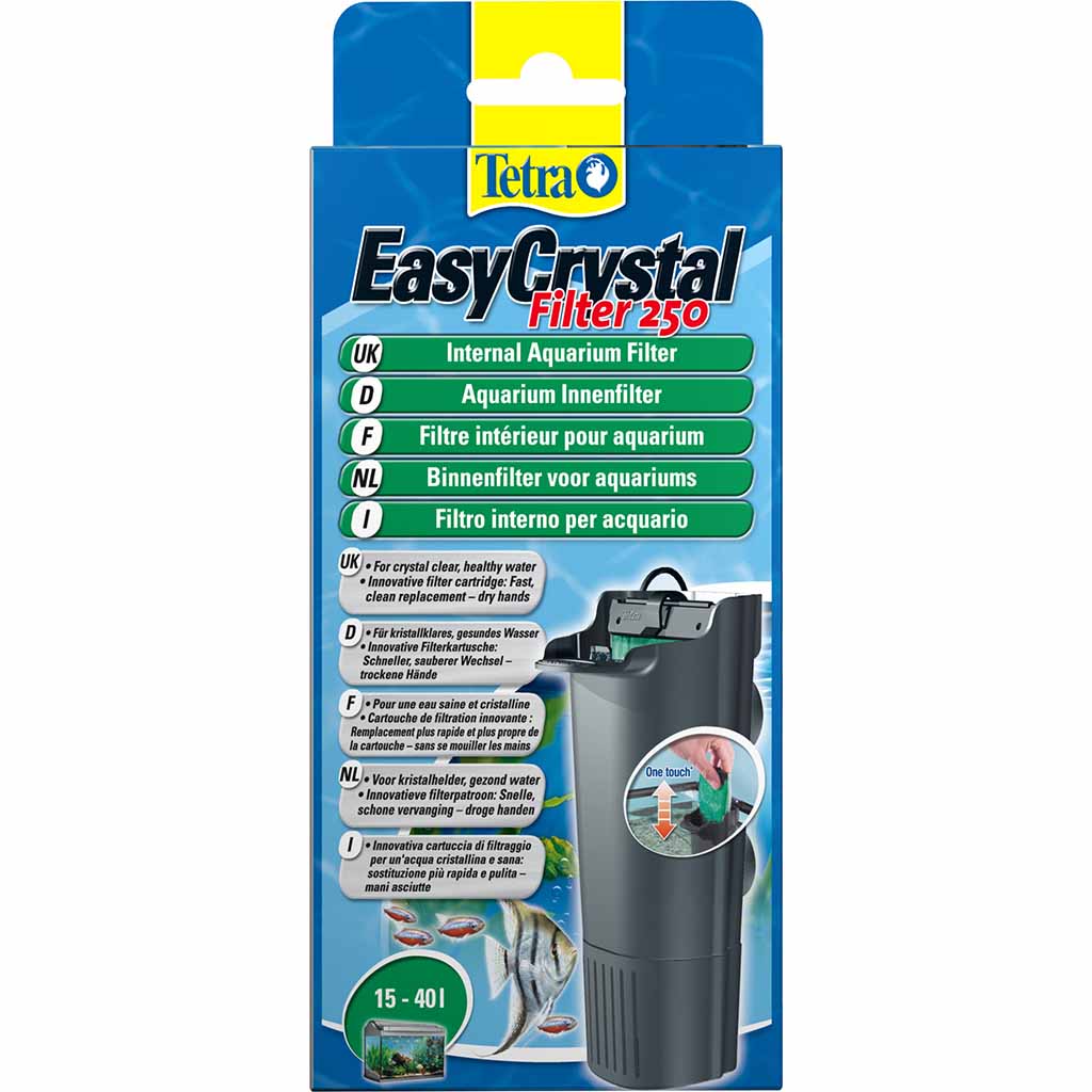

Внутренний фильтр для аквариума Easy Crystal 250 Tetra - до 40 л Tetra BGL-TET-543