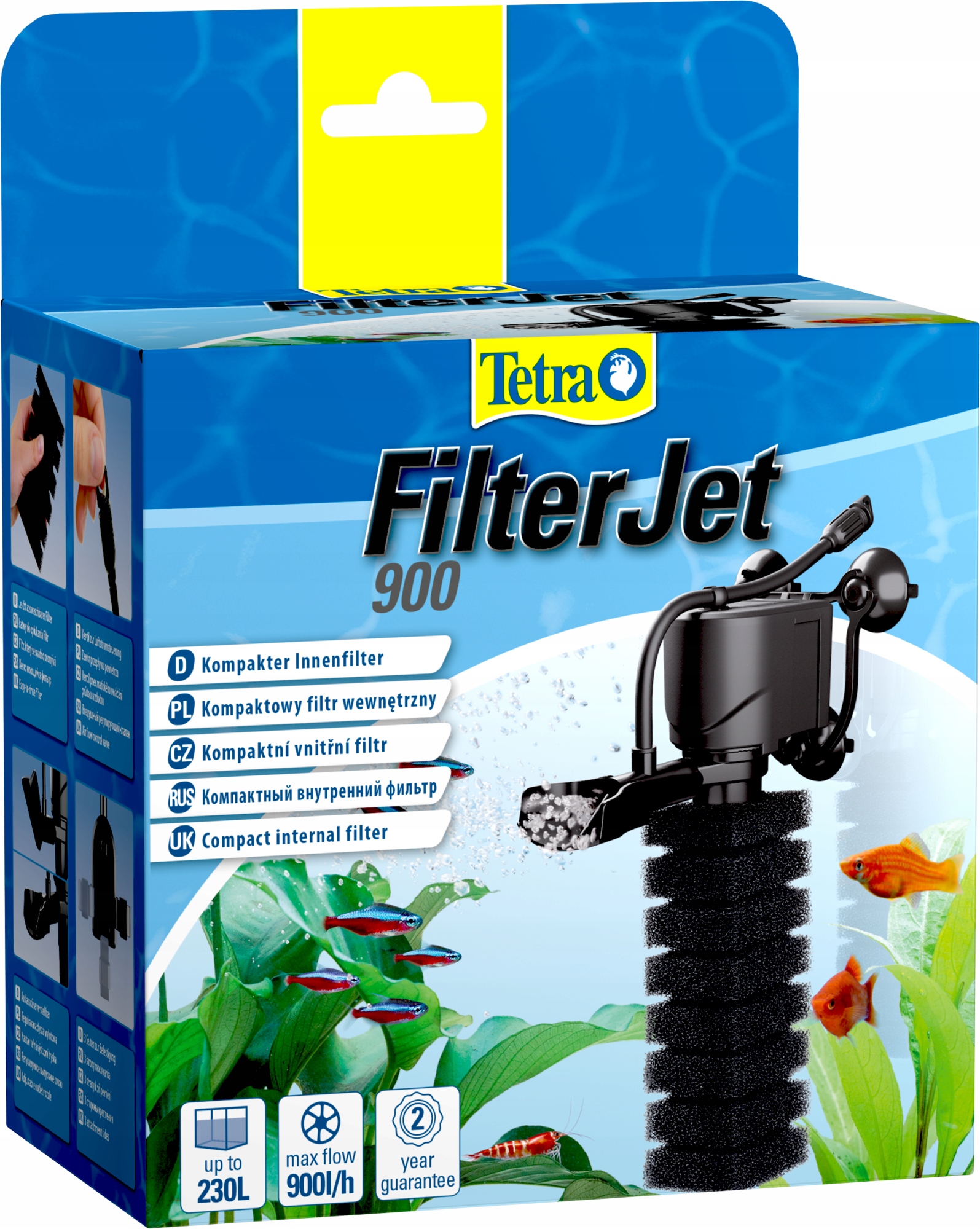 

Внутренний фильтр для аквариума FilterJet Tetra FilterJet 900 Tetra BGL-TET-538