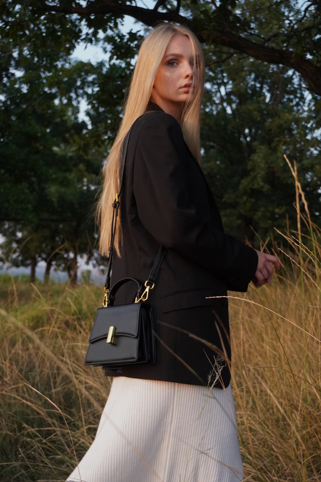 

Женская сумка Bagsmini Black Pearl Bag Черная