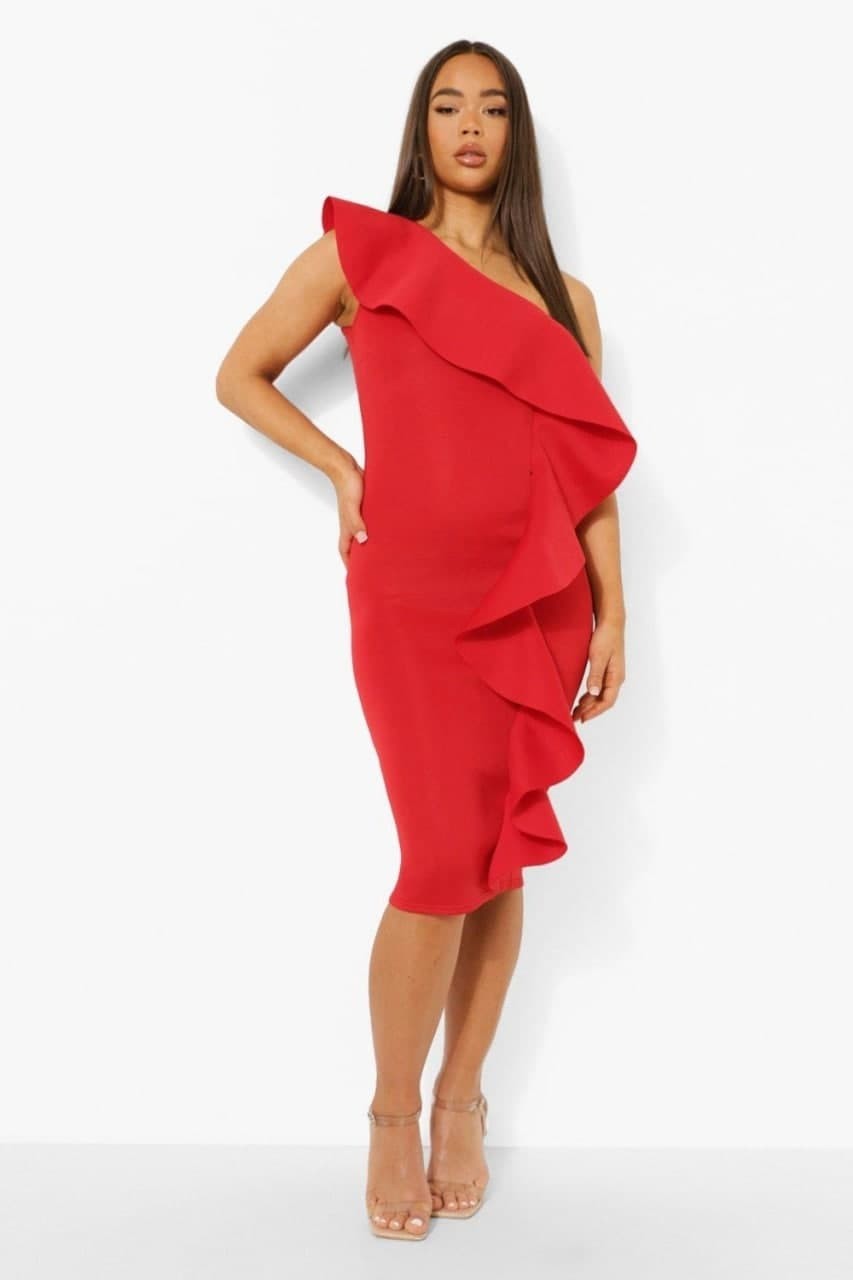 

Платье Boohoo  красный 8520123003583, Платье Boohoo 40 красный 8520123003583