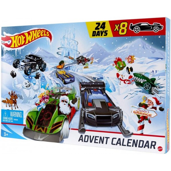 

Игровой набор Hot Wheels Адвент Календарь 2020 Детский