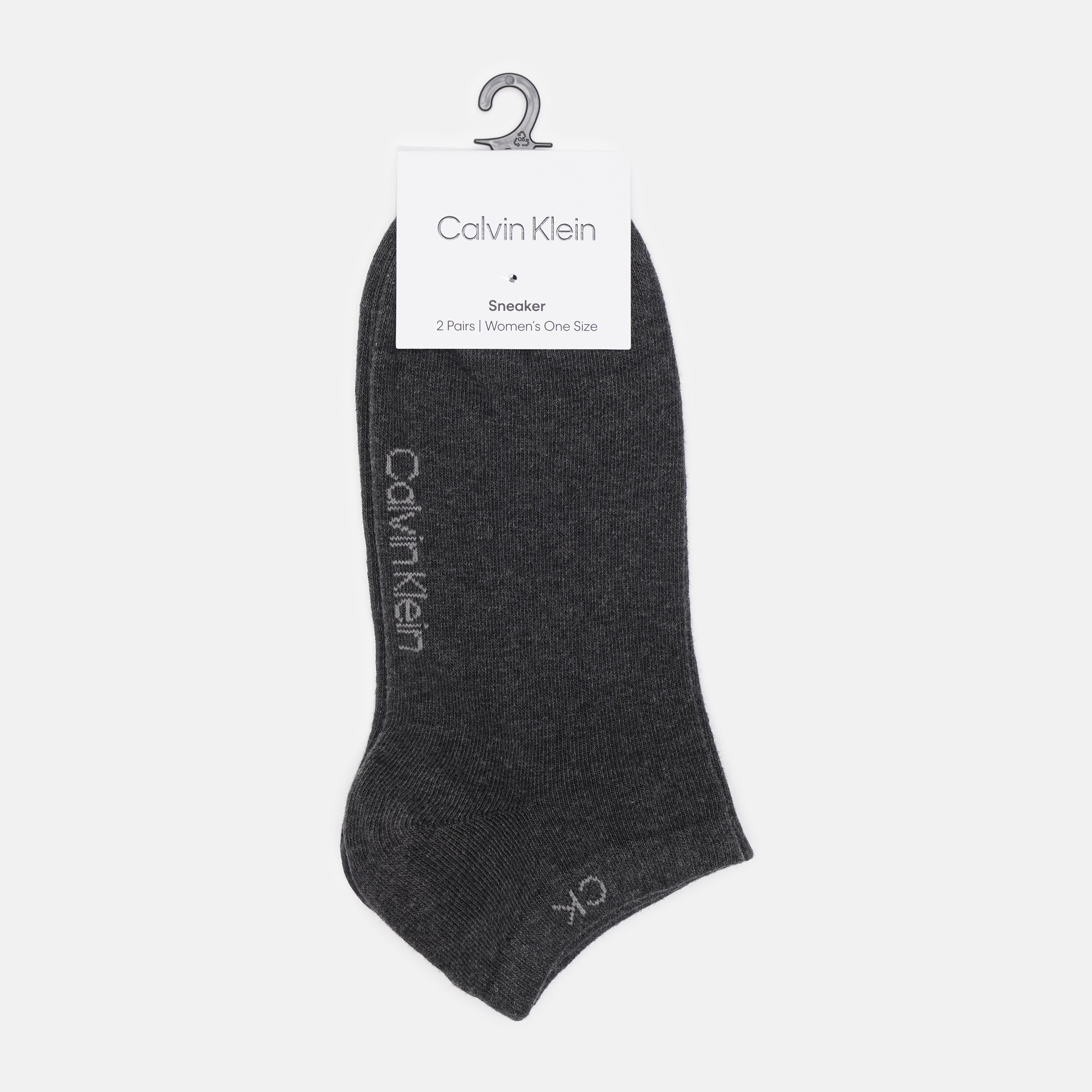 

Набор носков Calvin Klein Jeans 701218772-005 37-40 2 пары Темно-серый меланж
