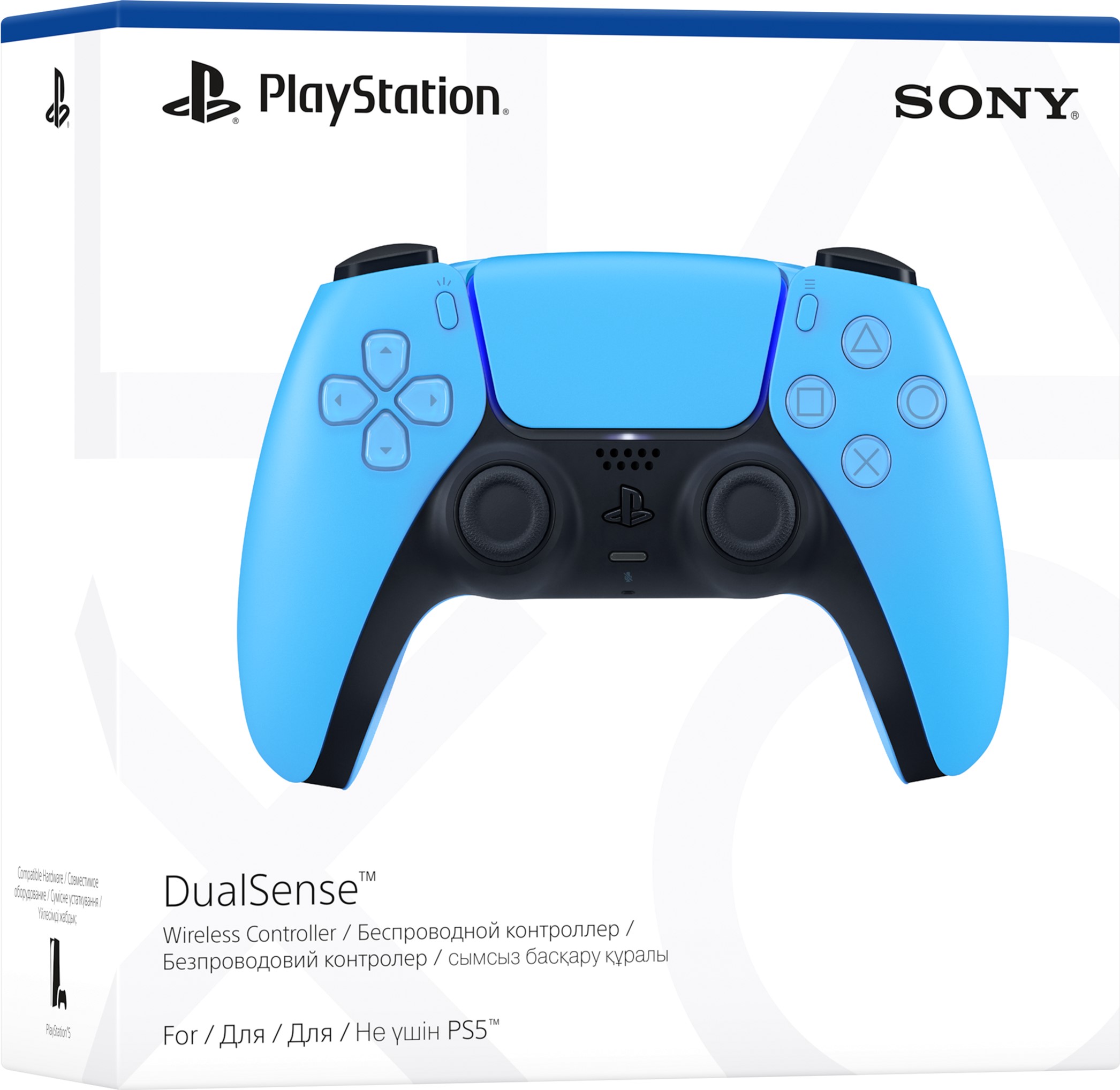 Беспроводной геймпад PlayStation 5 Dualsense Ice Blue для PS5/PS 5 Digital  Edition – фото, отзывы, характеристики в интернет-магазине ROZETKA | Купить  в Украине: Киеве, Харькове, Днепре, Одессе, Запорожье, Львове