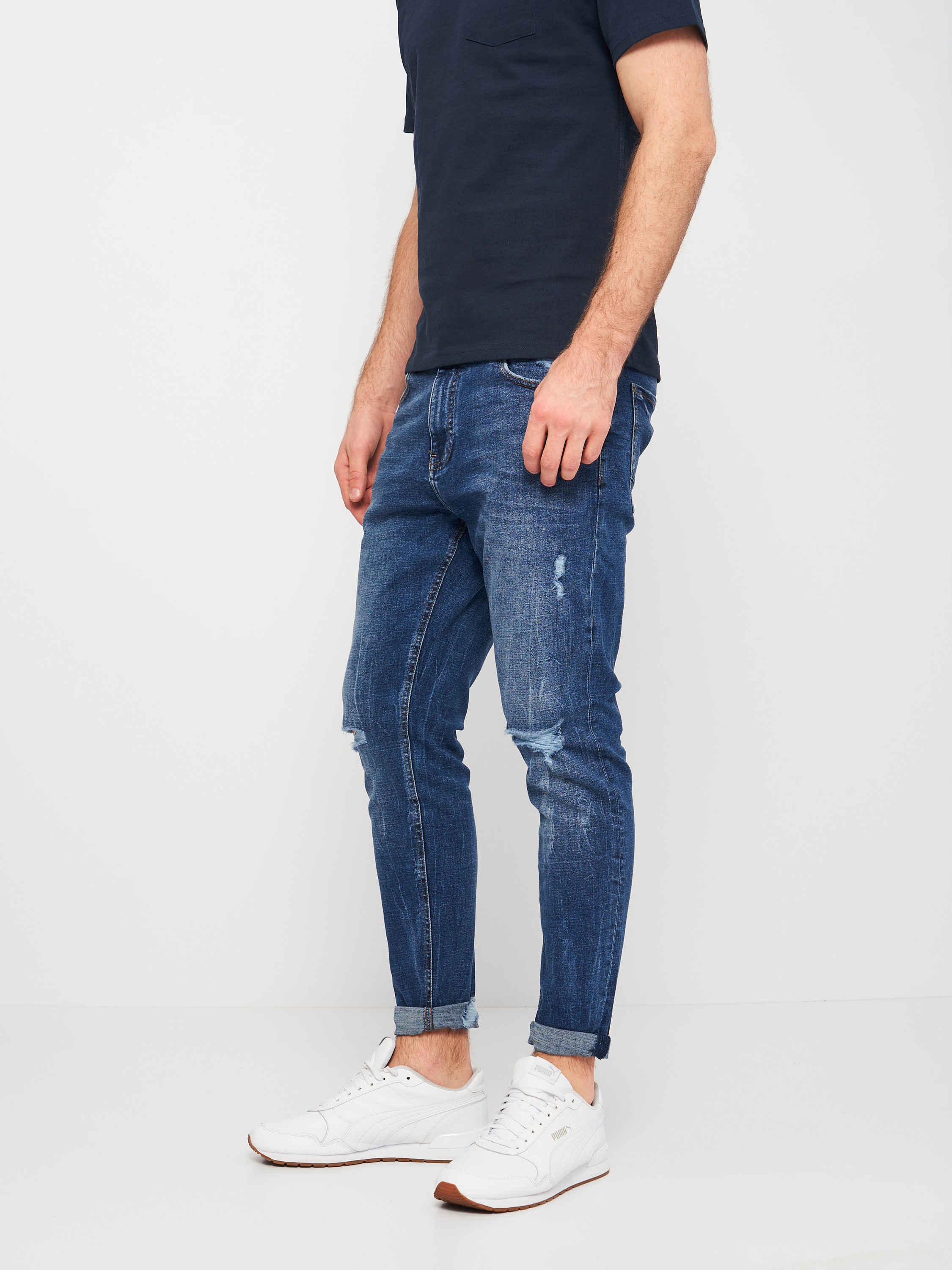 

Джинсы Pull & Bear 5689/526/407  Синие джинс, Джинсы Pull & Bear 5689/526/407 46 Синие джинс