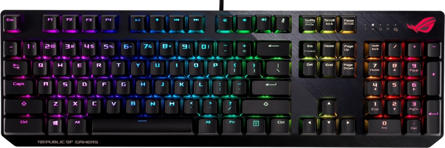 

ASUS ROG Strix Scope RGB Cherry MX Red (90MP0180-B0UA00)