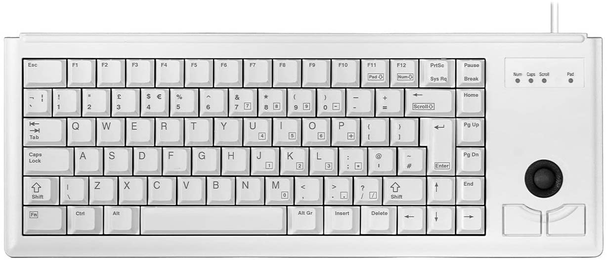 

Cherry XS Trackball Keyboard (G84-5400LUMDE-0)