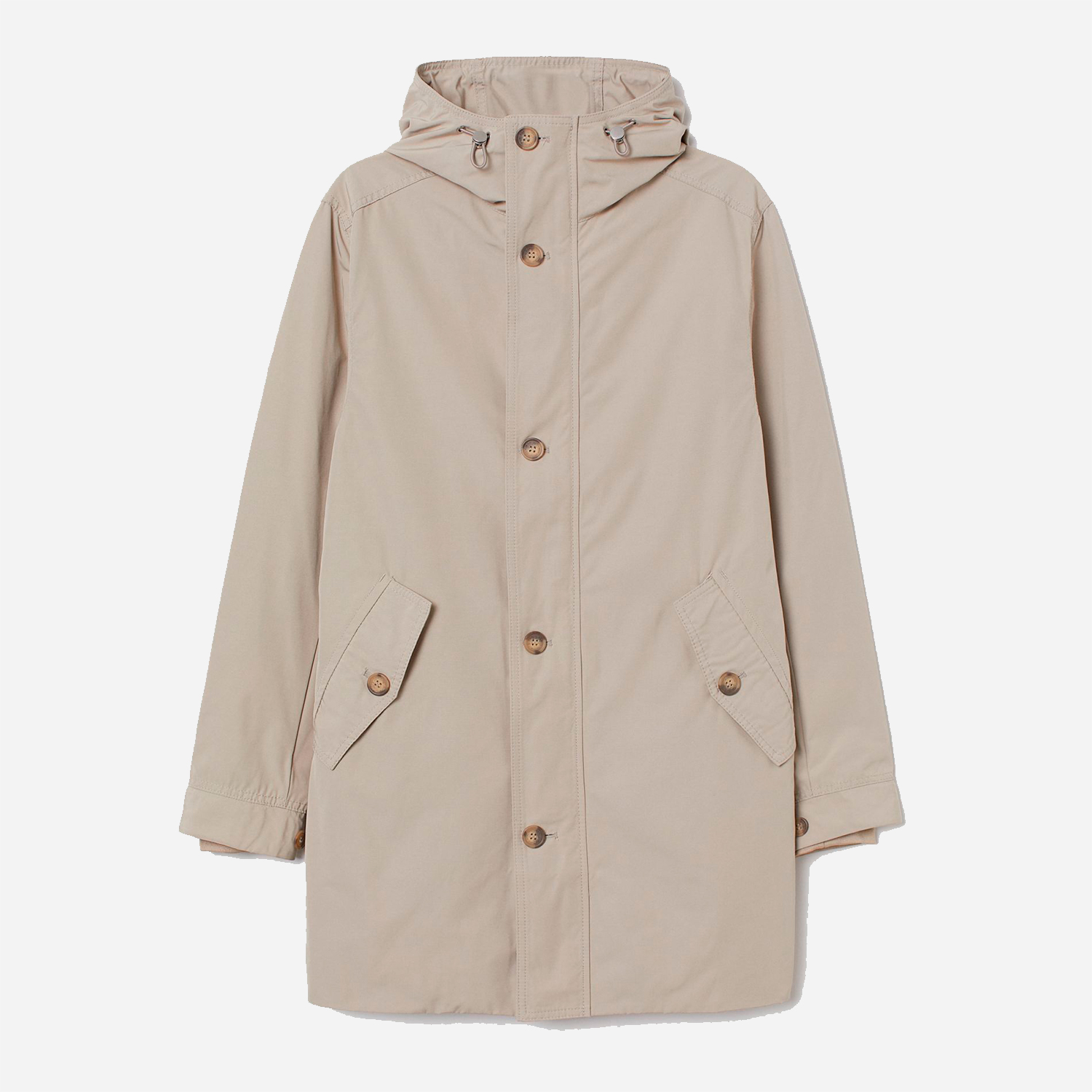 

Парка H& 9463073abr  Светло-бежевая, Парка H&M 9463073abr M Светло-бежевая