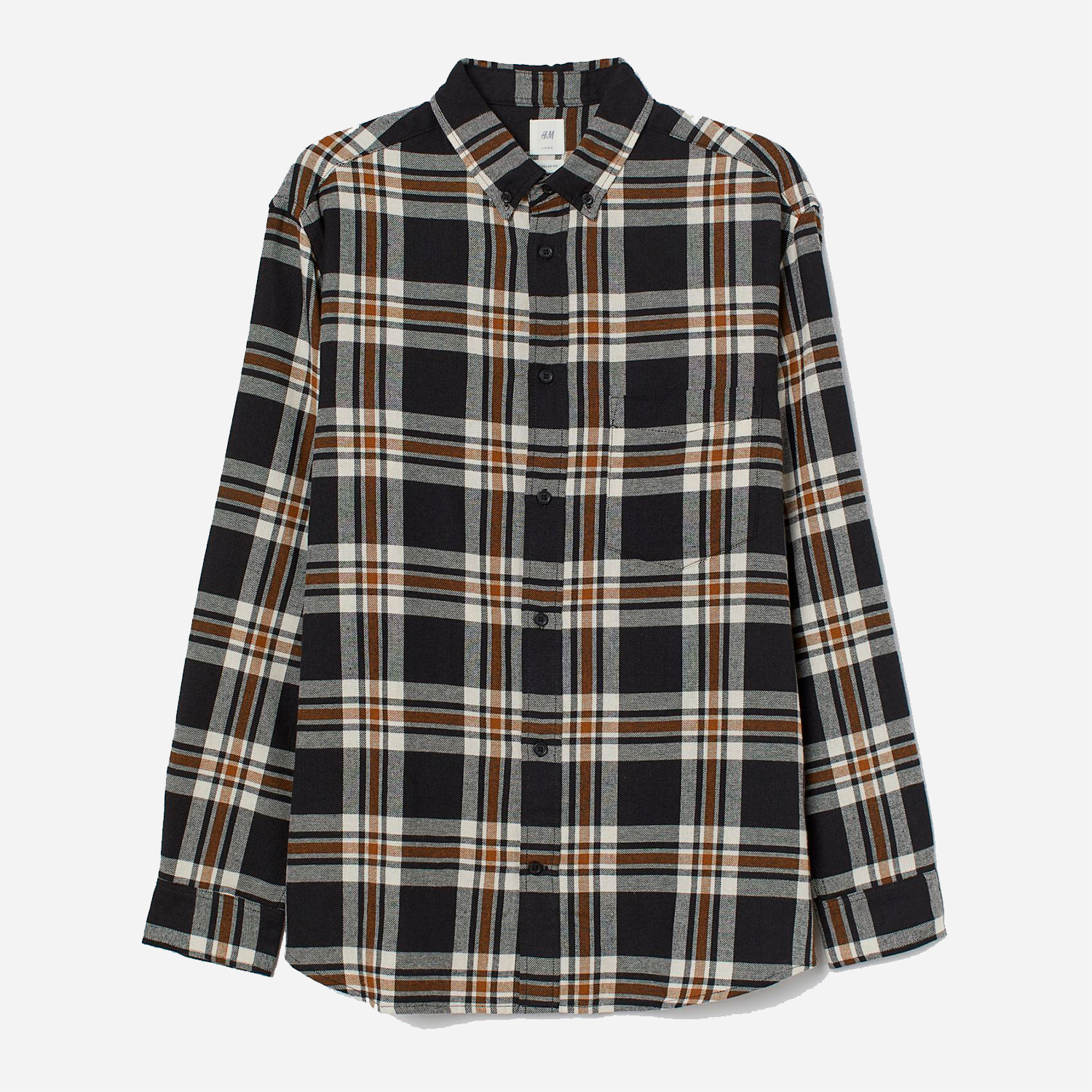 

Рубашка H& 9527443wtr  Черная, Рубашка H&M 9527443wtr M Черная