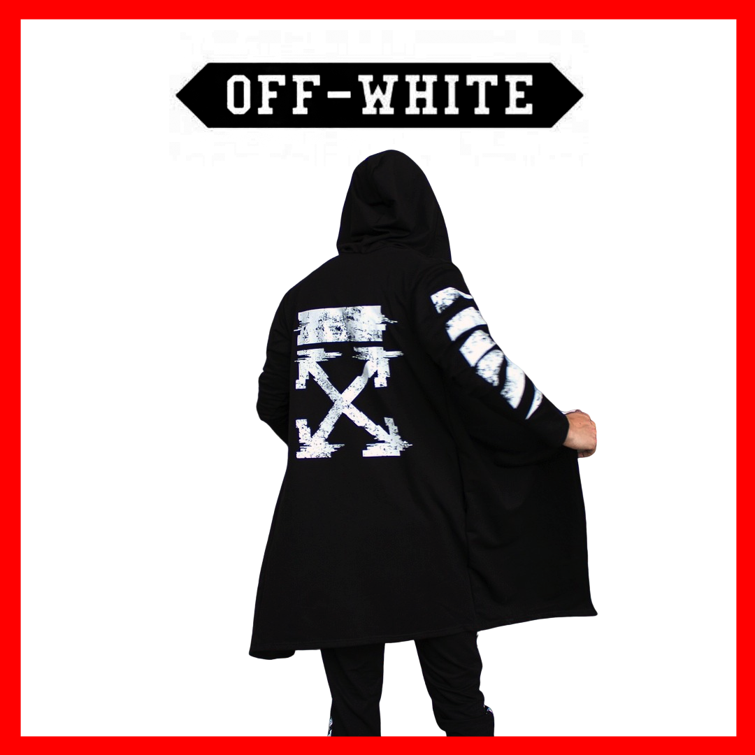 

Мантия унисекс черного цвета Оff white Cross pixel, Мантия унисекс черного цвета Оff white Cross pixel XL
