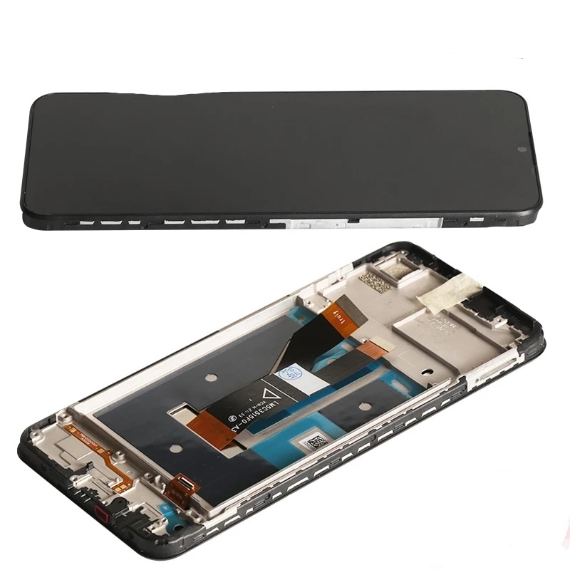 

Дисплейный модуль с рамкой (экран) для Realme C11 2021 черный