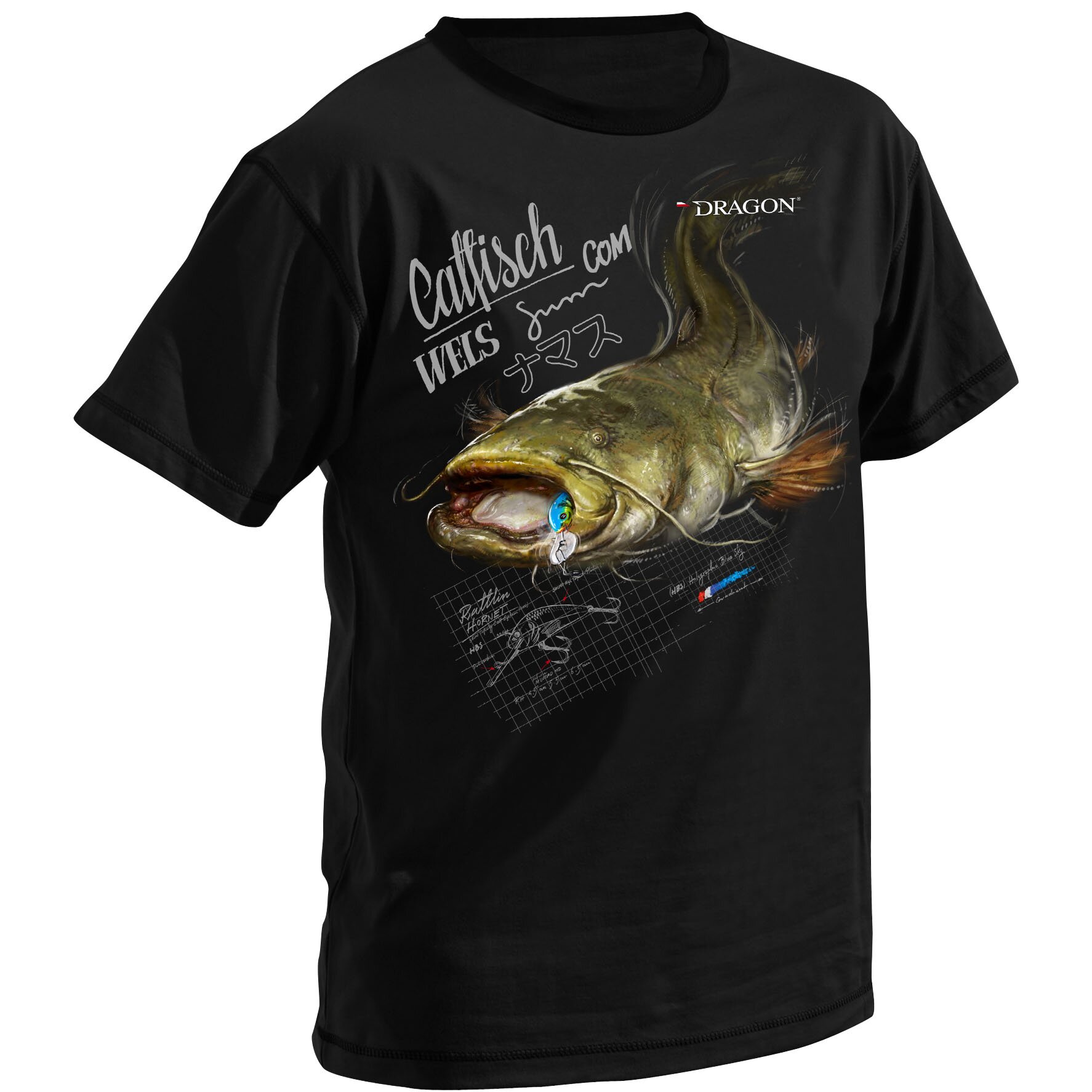 

Футболка Dragon рыба Сом  Black (DR-67, Футболка Dragon рыба Сом S Black (DR-67)