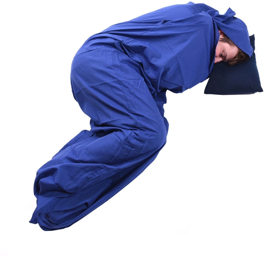 

Вкладка для спальника Trekmates Polycotton Sleeping Bag Liner Mummy TM-004074 Navy (015.0802)