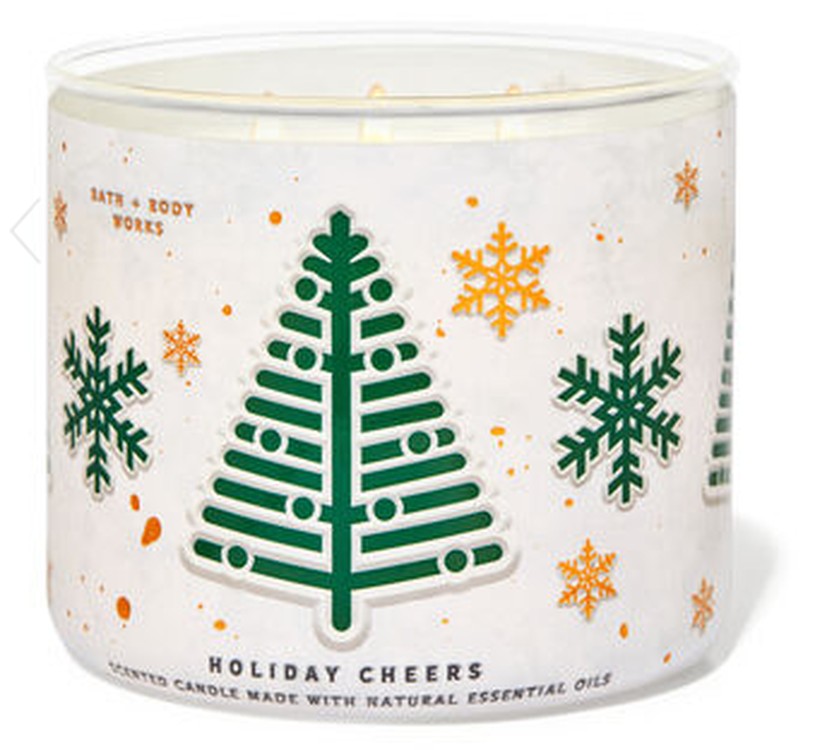 

Свеча ароматизированная Bath and Body Works White Barn HOLIDAY CHEERS 3-Wick Candle 411 г