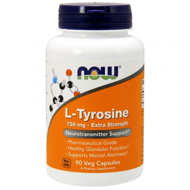 

Аминокислота NOW L-Tyrosine 750 mg 90 капс (643660)