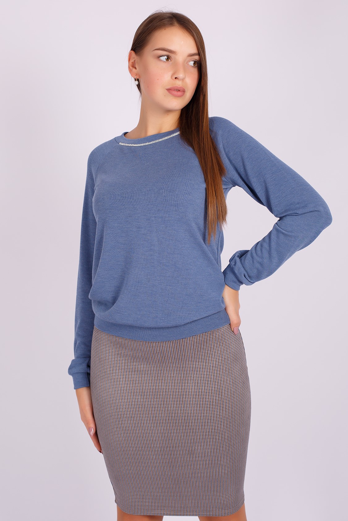

Юбка INEDIT 0125  Blue, Юбка INEDIT 0125 S Blue