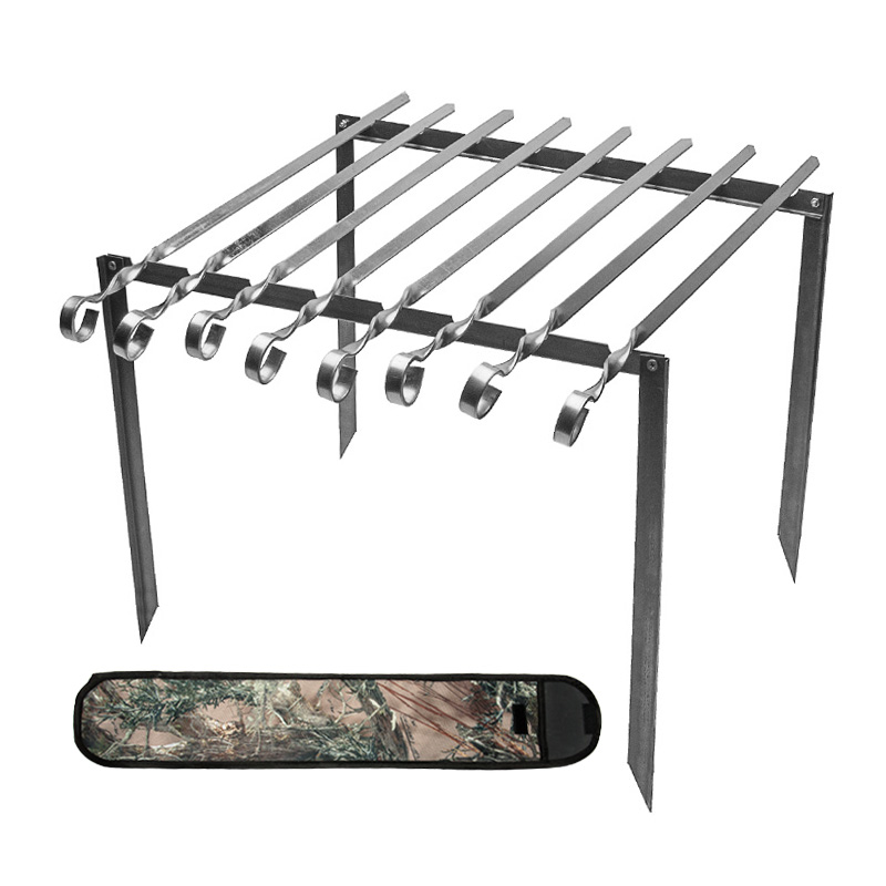 

Набор шампур чех + манг 8 шт EcoGrill нержавейка 57 см Х 12 мм (69895)