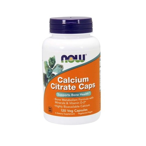 

Кальцій NOW Calcium Citrate, 120 caps