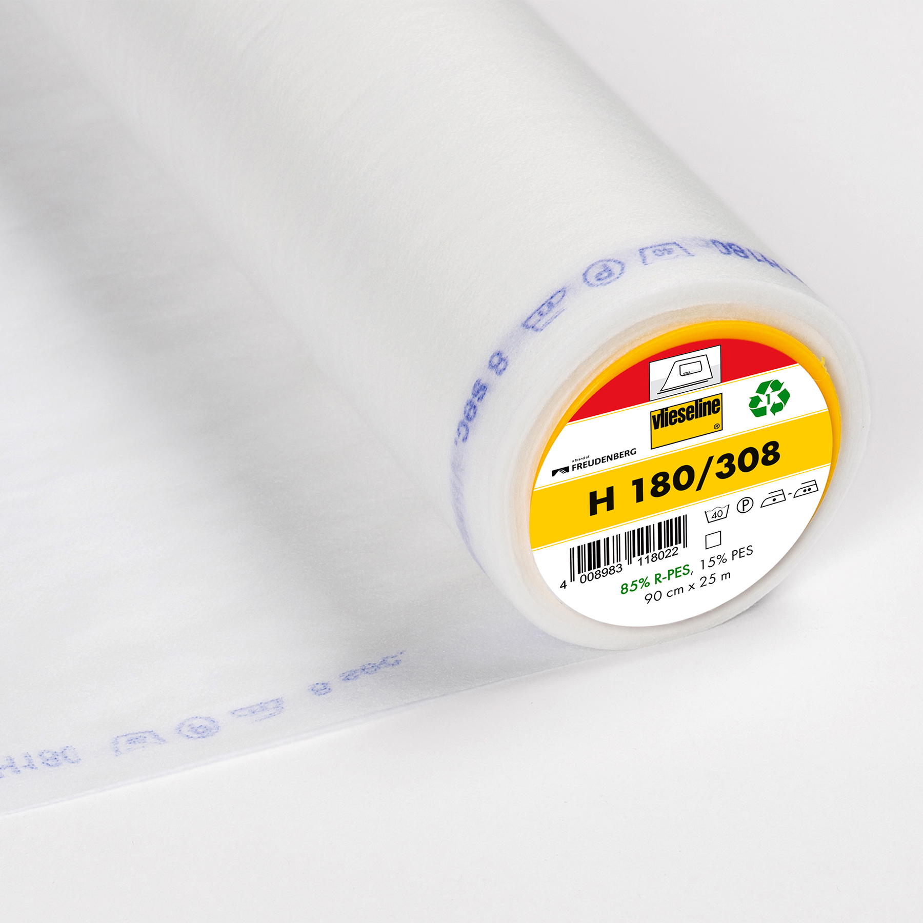 Флизелин нетканый Freudenberg Н 180 "Softline" 90 см х 1 м (37г/м² ...