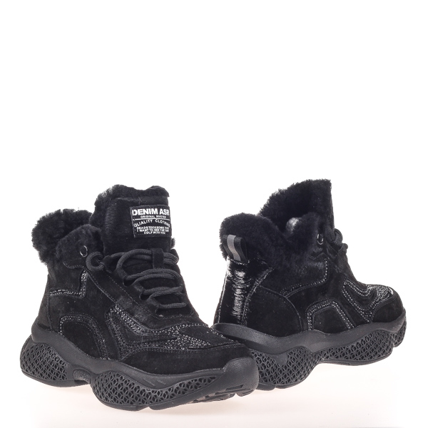 

Ботинки женские зима Loris Bottega 00-00021870 Черный р.38 (23,5 см.)