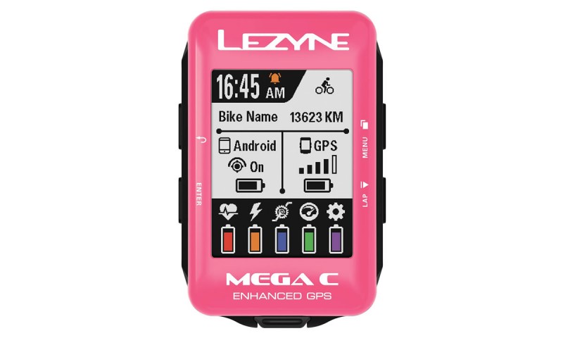 

Велокомпьютер Lezyne MEGA C GPS розовый