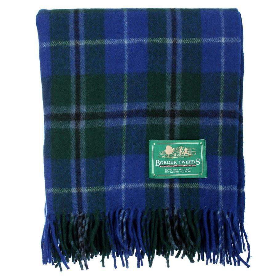 

Клетчатый шерстяной плед Douglas Blue 196 × 150 см (14-SKC-TRUG)