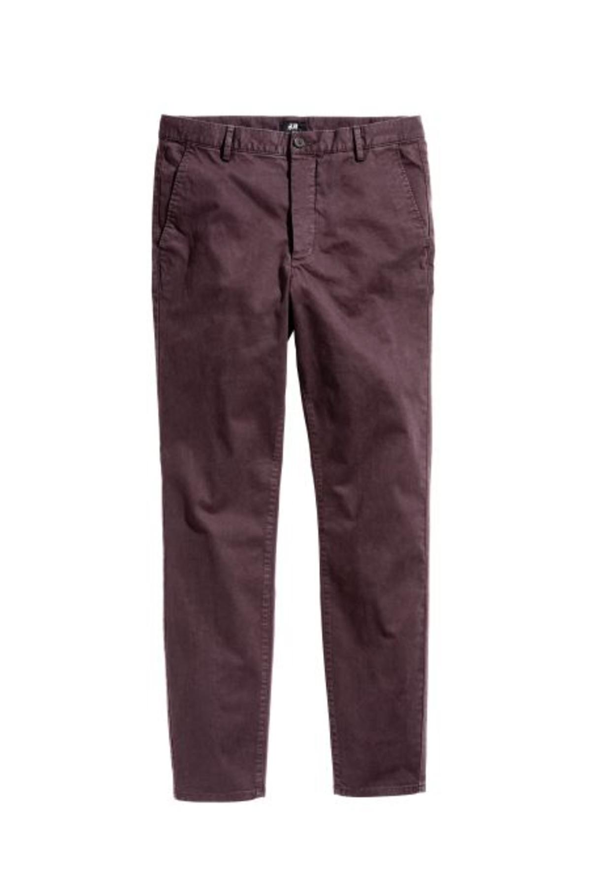 

Чиносы Skinny fit H&M  Красные, Чиносы Skinny fit H&M 48 Красные