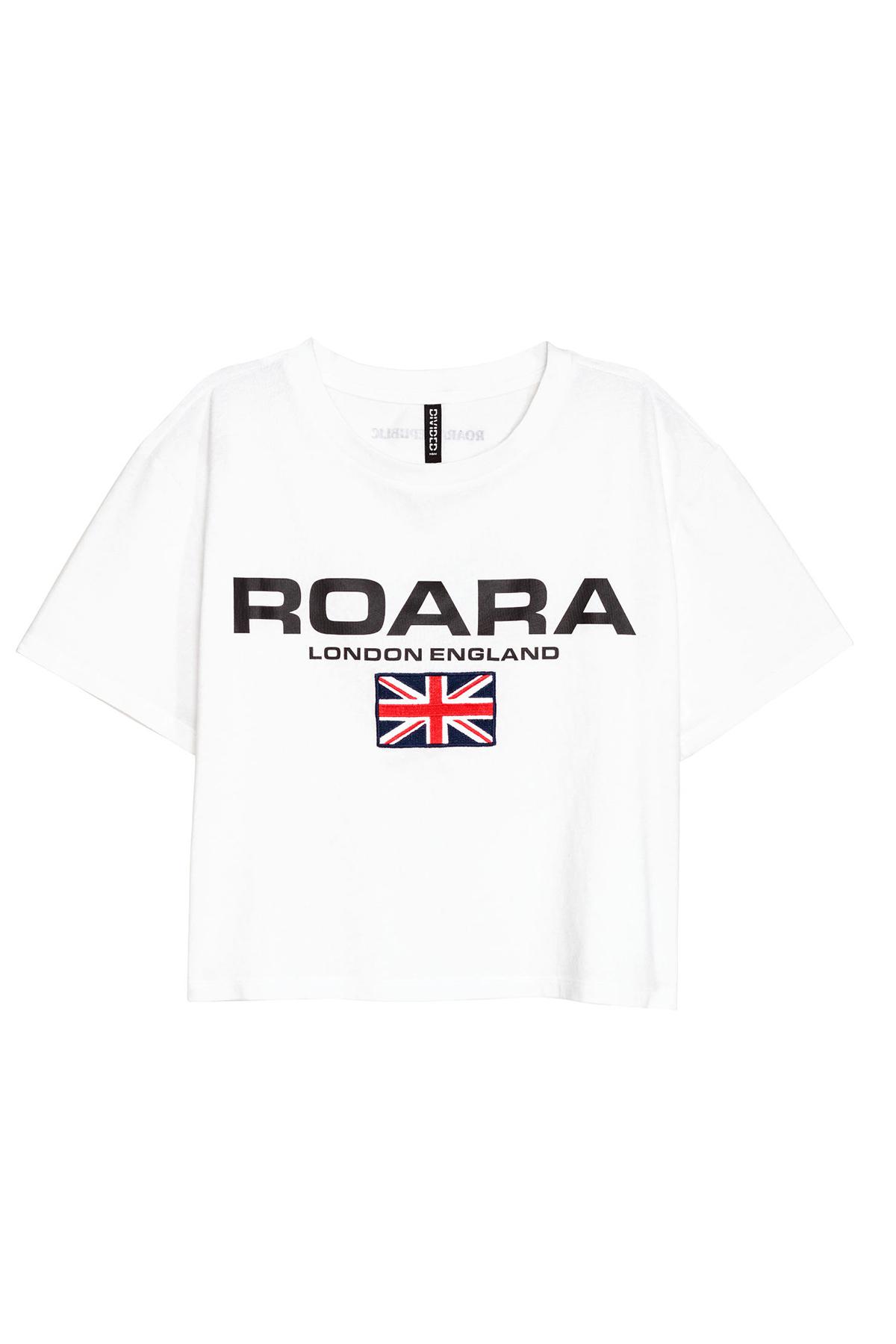 

Футболка H&  Белая, Футболка H&M m Белая